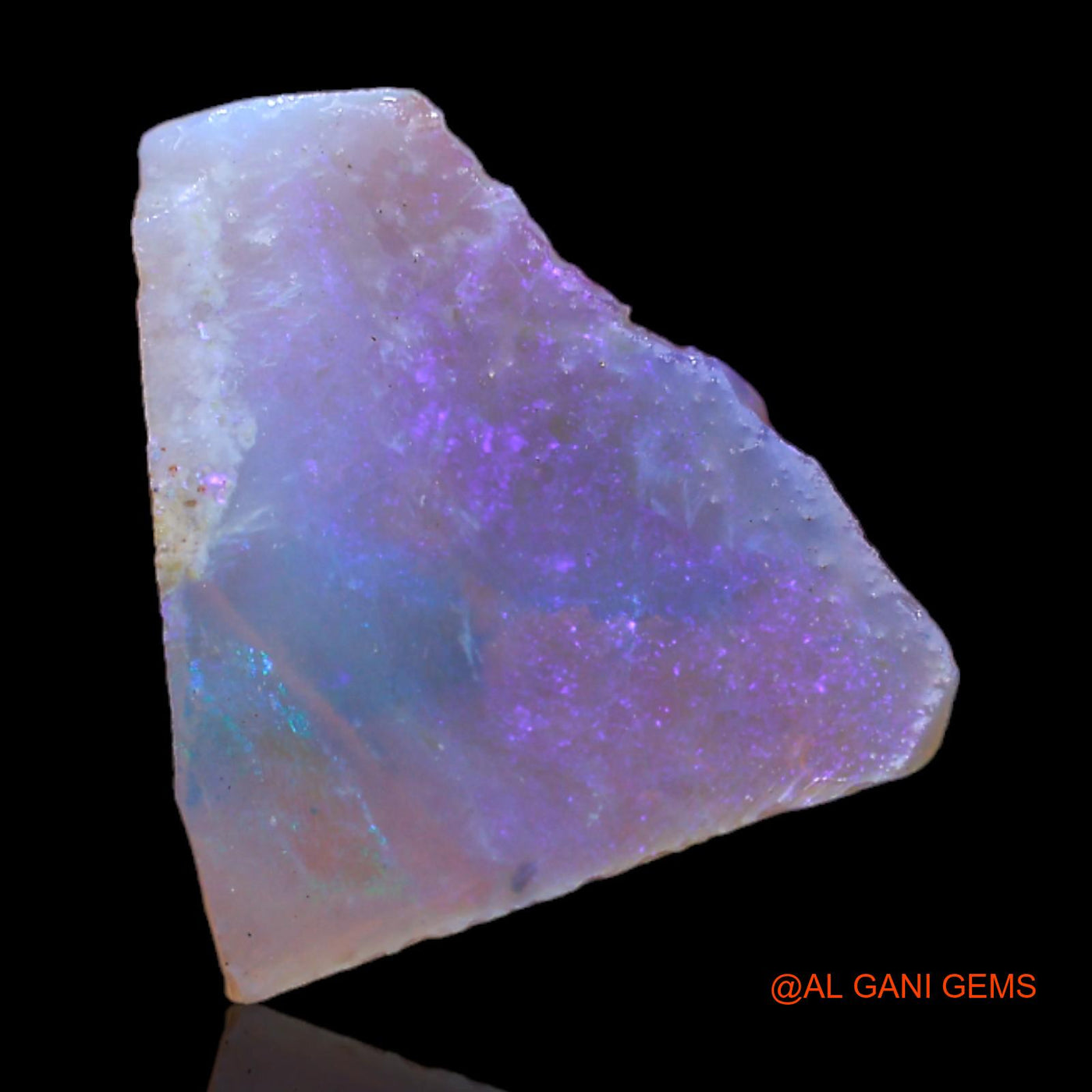 2.40 Cts Unheated Australian Fire Opal Loose Gemstone Fancy Rough Natural 12x11x3 mm RB-476