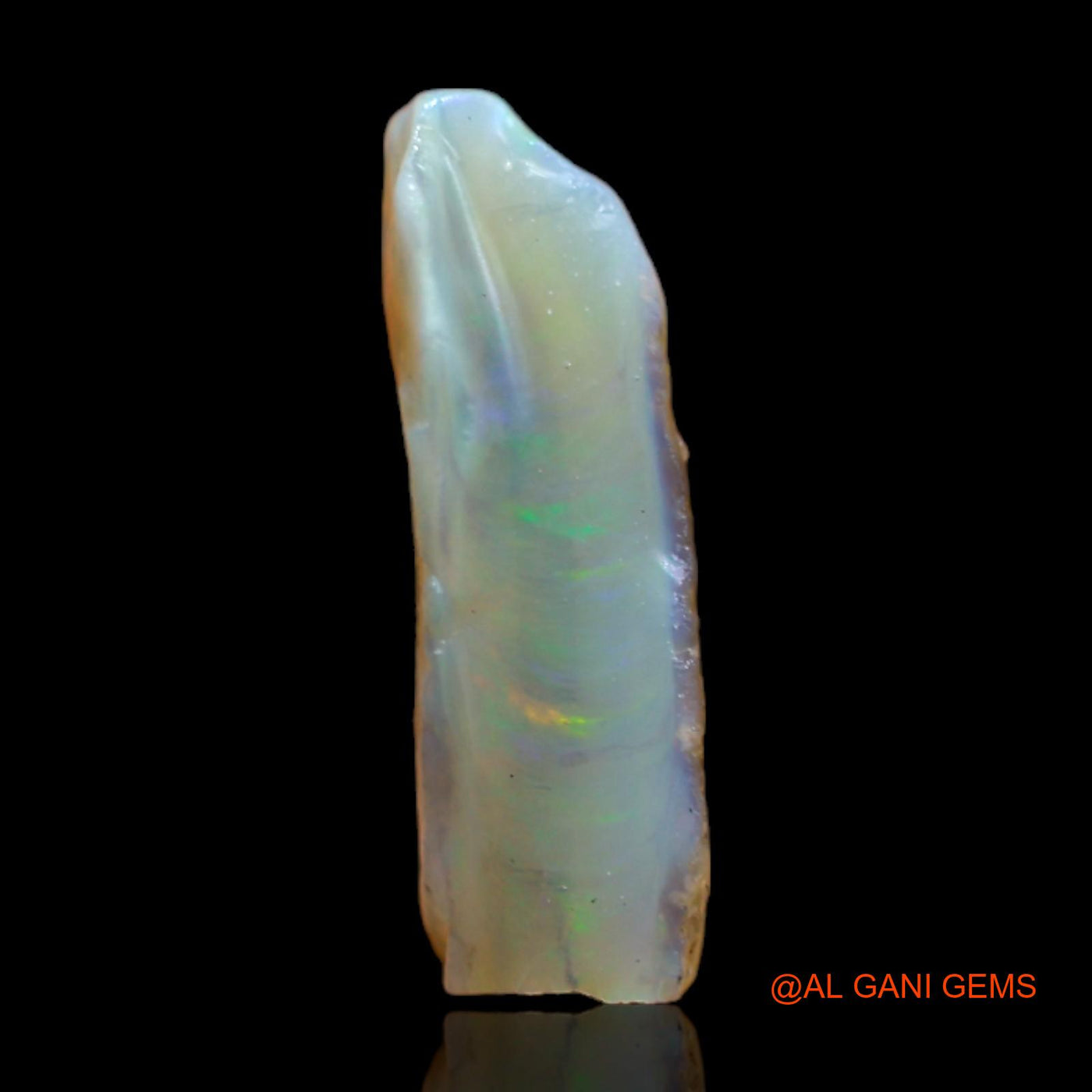 5.00 Cts Natural Australian Fire Opal Loose Gemstone Fancy Rough 14x13x4 mm RB-480