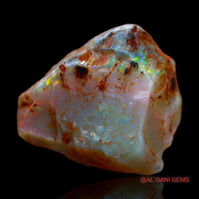 5.00 Cts Natural Australian Fire Opal Loose Gemstone Fancy Rough 14x12x5 mm RB-481