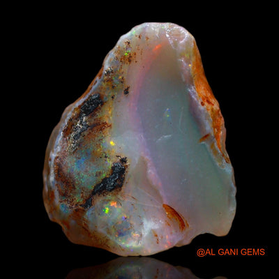5.00 Cts Natural Australian Fire Opal Loose Gemstone Fancy Rough 14x12x5 mm RB-481