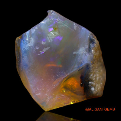 6.00 Cts Unheated Australian Fire Opal Loose Gemstone Fancy Rough Natural 14x12x8 mm RB-484