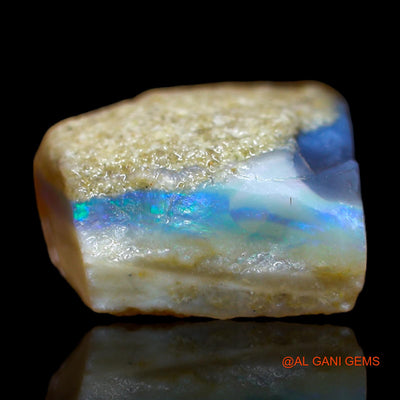 6.00 Cts Natural Australian Fire Opal Loose Gemstone Fancy Rough 13x13x7 mm RB-485