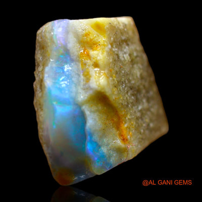 6.00 Cts Natural Australian Fire Opal Loose Gemstone Fancy Rough 13x13x7 mm RB-485