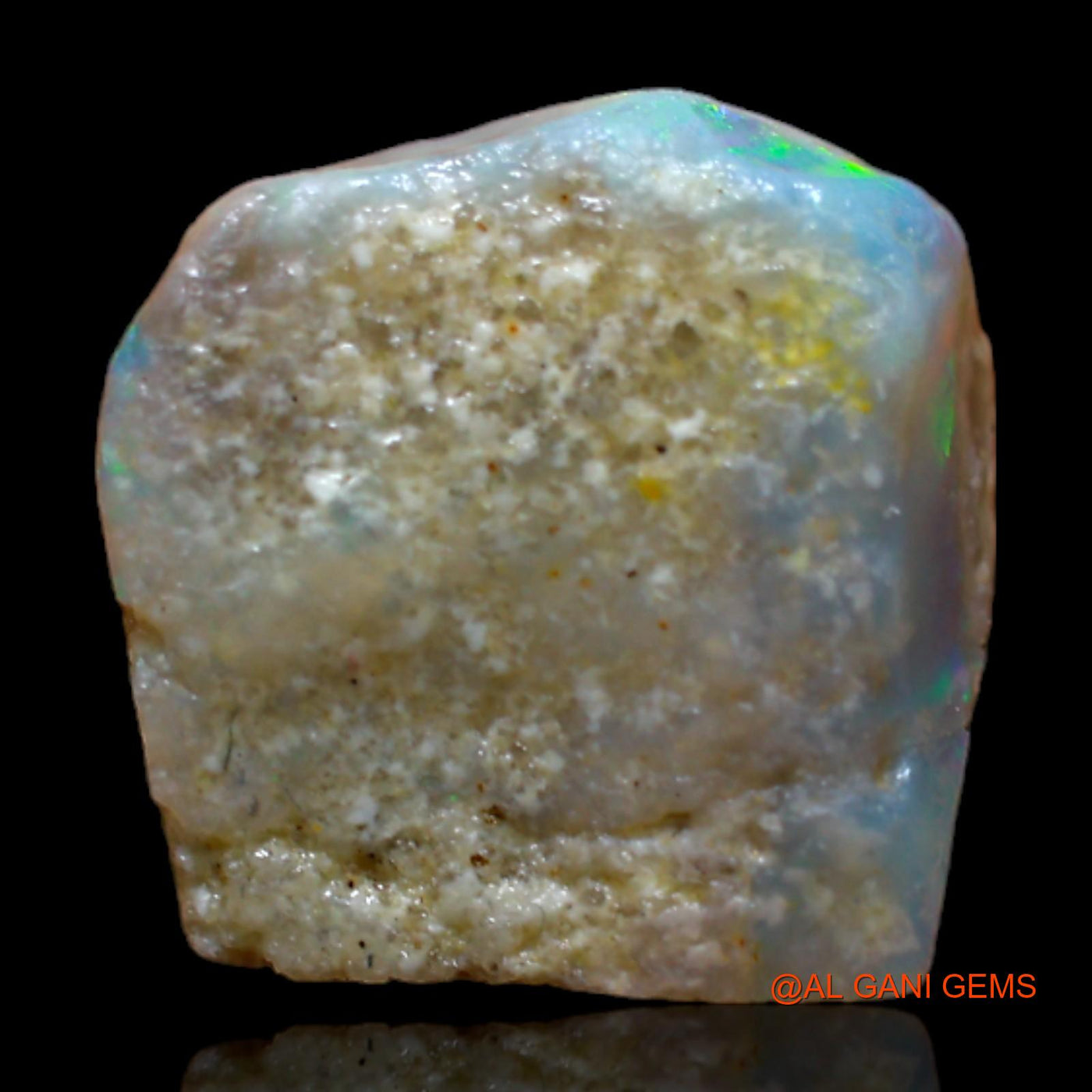 6.00 Cts Unheated Australian Fire Opal Loose Gemstone Fancy Rough Natural 12x12x7 mm RB-489