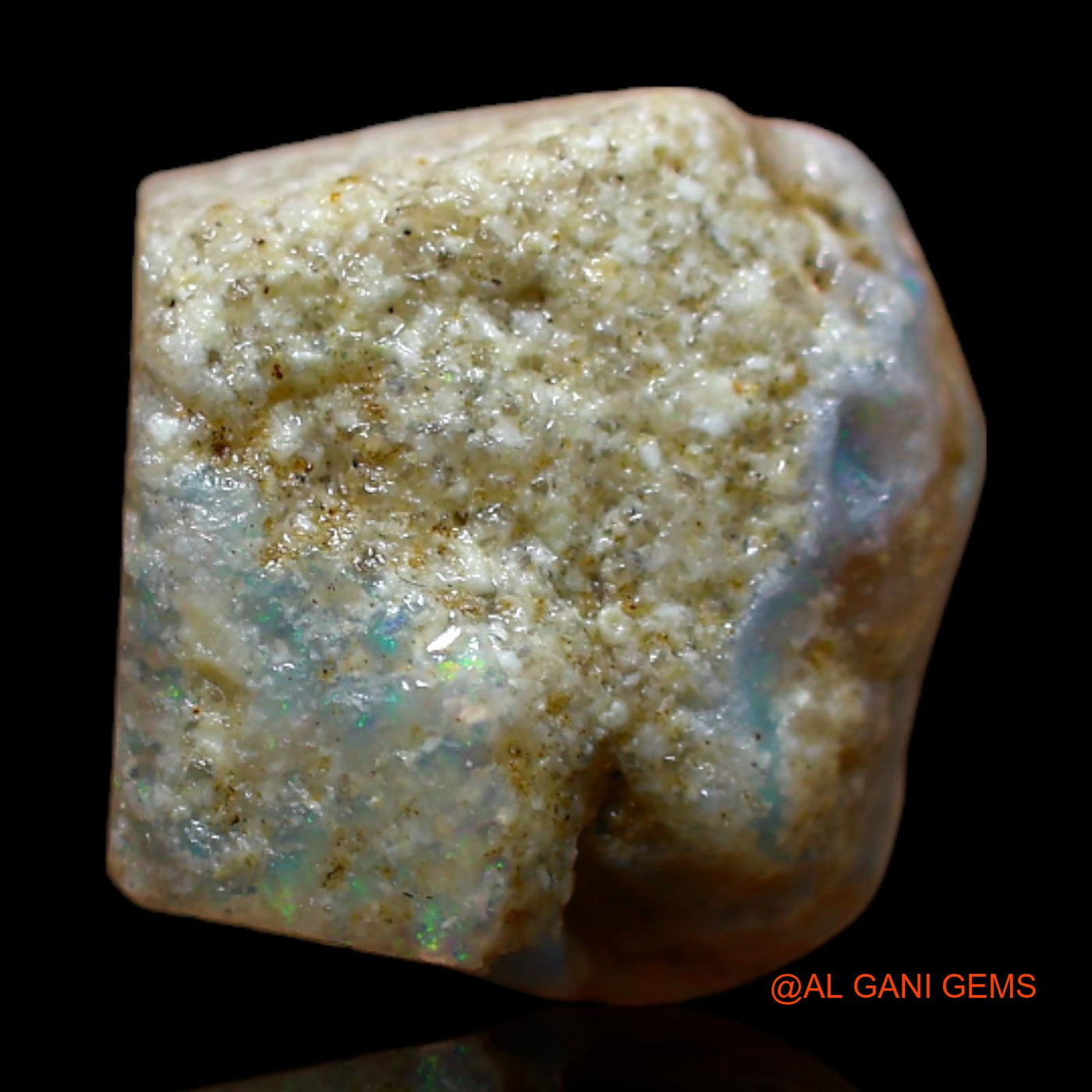6.00 Cts Unheated Australian Fire Opal Loose Gemstone Fancy Rough Natural 12x12x7 mm RB-489