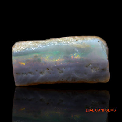 5.00 Cts Natural Australian Fire Opal Loose Gemstone Fancy Rough 12x11x5 mm RB-501