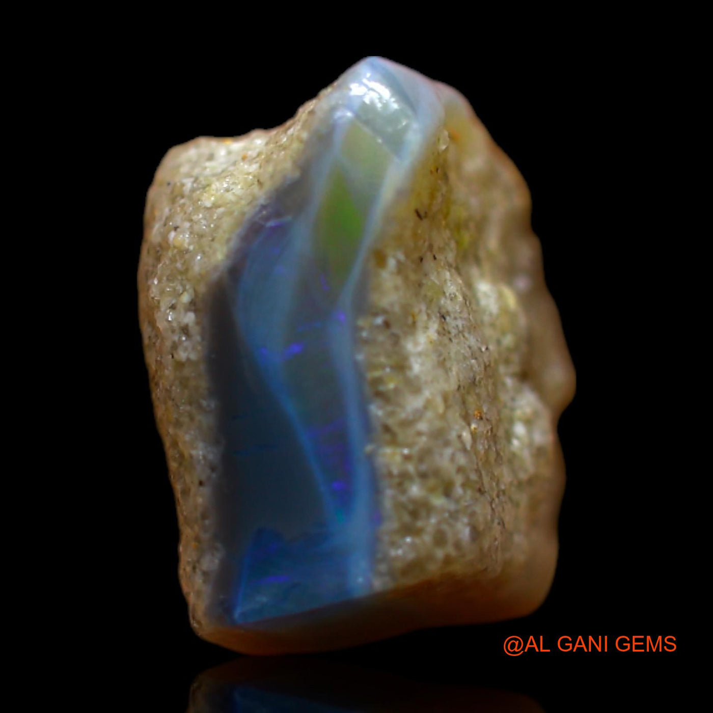 8.00 Cts Natural Australian Fire Opal Fancy Rough Loose Gemstone For Jewelry 12x11x8 mm RB-504