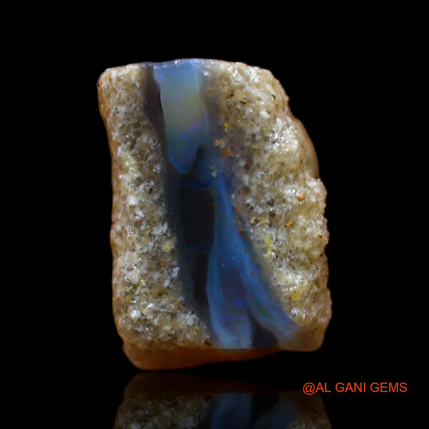 8.00 Cts Natural Australian Fire Opal Fancy Rough Loose Gemstone For Jewelry 12x11x8 mm RB-504