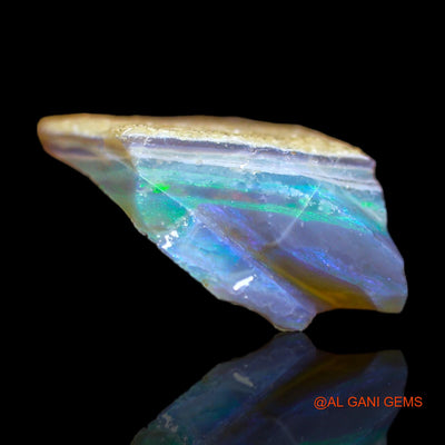 5.00 Cts Natural Australian Fire Opal Loose Gemstone Fancy Rough 13x12x6 mm RB-506