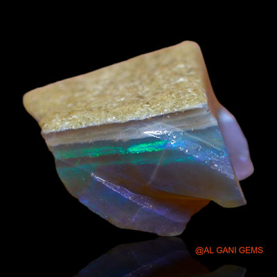 5.00 Cts Natural Australian Fire Opal Loose Gemstone Fancy Rough 13x12x6 mm RB-506