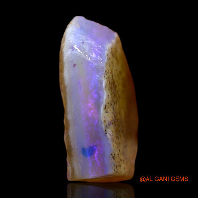 Natural Fire Opal Gemstone 5.00 Cts Loose Fancy Rough From Australia 14x12x4 mm RB-507