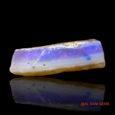 Natural Fire Opal Gemstone 5.00 Cts Loose Fancy Rough From Australia 14x12x4 mm RB-507