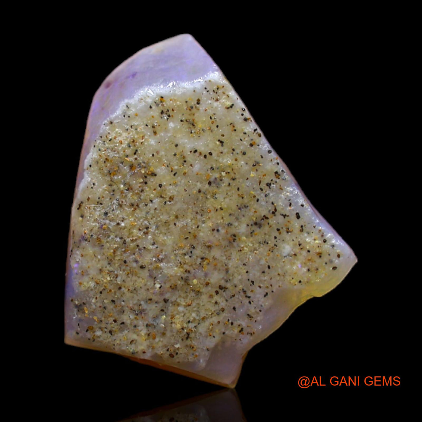 Natural Fire Opal Gemstone 5.00 Cts Loose Fancy Rough From Australia 14x12x4 mm RB-507