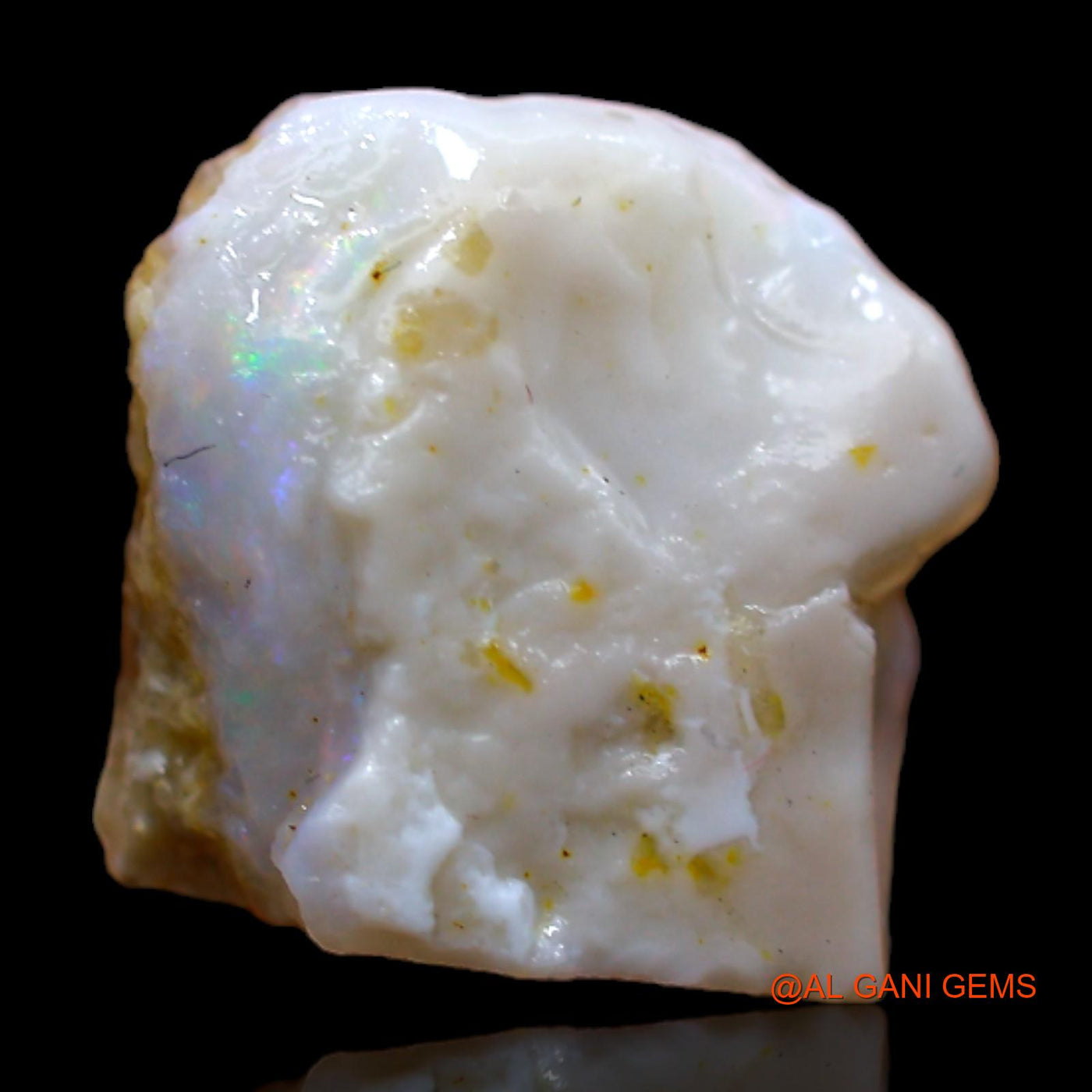 6.00 Cts Natural Australian Fire Opal Loose Gemstone Fancy Rough 12x12x6 mm RB-512