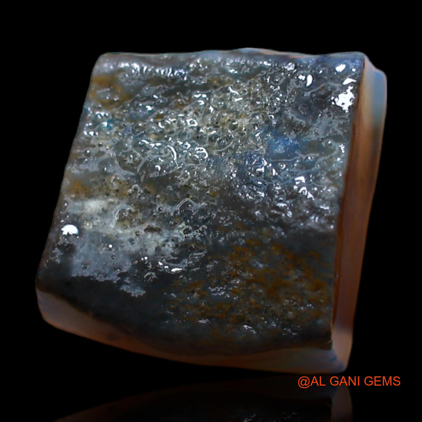 7.00 Cts Natural Australian Fire Opal Loose Gemstone Fancy Rough 11x10x7 mm RB-517
