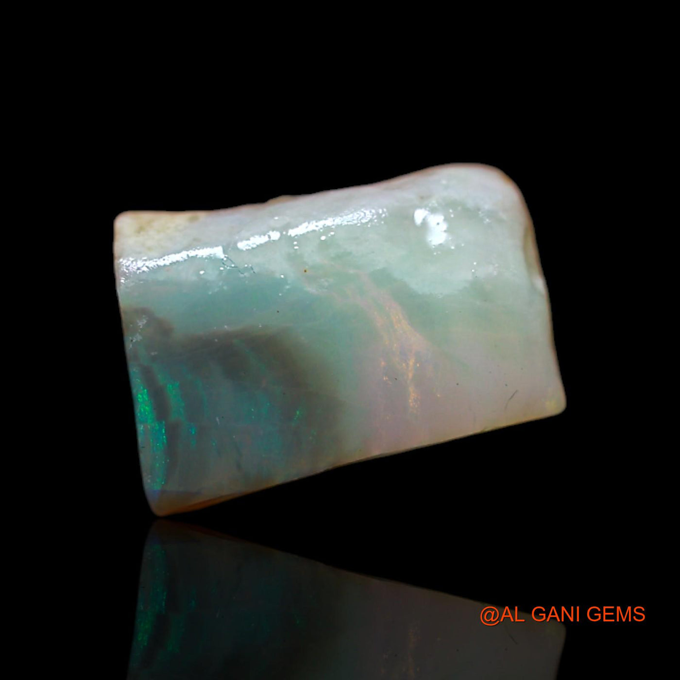 6.00 Cts Natural Australian Fire Opal Loose Gemstone Fancy Rough 10x10x7 mm RB-519