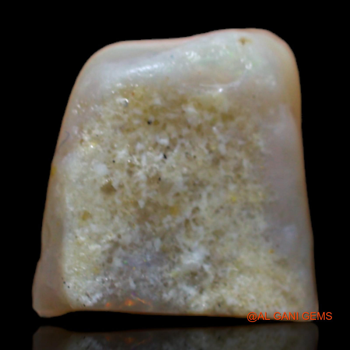 6.00 Cts Natural Australian Fire Opal Loose Gemstone Fancy Rough 10x10x7 mm RB-519