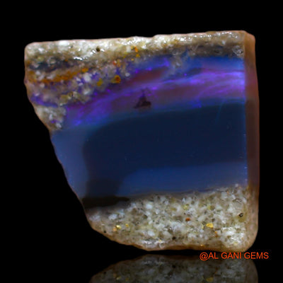 3.00 Cts Natural Australian Fire Opal Loose Gemstone Fancy Rough 10x10x3 mm RB-520