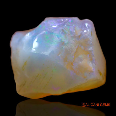 4.00 Cts Natural Australian Fire Opal Loose Gemstone Fancy Rough 11x10x6 mm RB-522