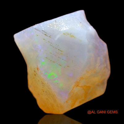4.00 Cts Natural Australian Fire Opal Loose Gemstone Fancy Rough 11x10x6 mm RB-522
