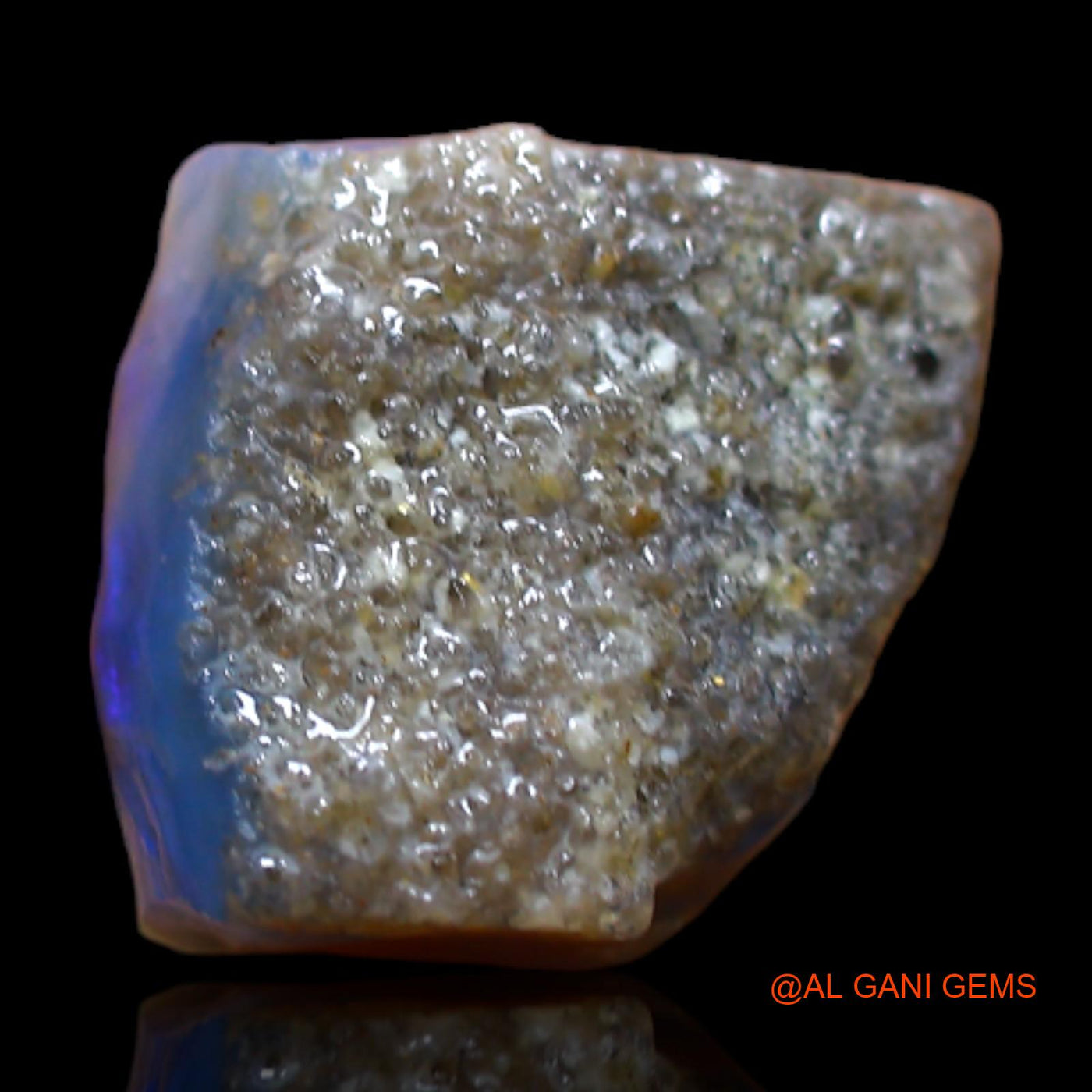 6.00 Cts Natural Australian Fire Opal Loose Gemstone Fancy Rough 11x10x7 mm RB-524