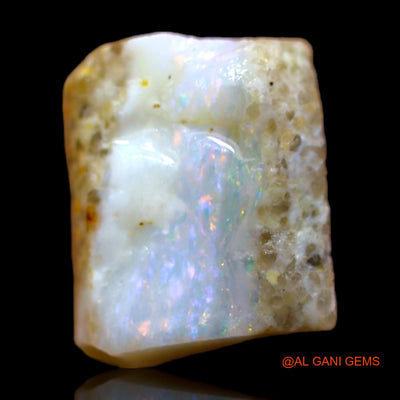 6.00 Cts Natural Australian Fire Opal Loose Gemstone Fancy Rough 10x10x7 mm RB-525