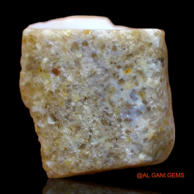 6.00 Cts Natural Australian Fire Opal Loose Gemstone Fancy Rough 10x10x7 mm RB-525