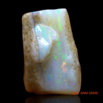 Natural Untreated Fire Opal Loose Gemstone Fancy Rough From Australia 5.00 Cts 11x11x6 mm RB-526