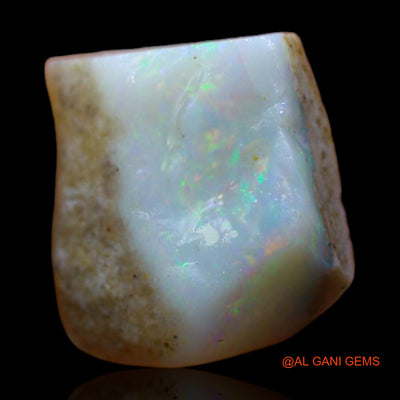 Natural Untreated Fire Opal Loose Gemstone Fancy Rough From Australia 5.00 Cts 11x11x6 mm RB-526
