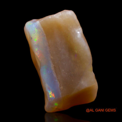 Natural Untreated Fire Opal Loose Gemstone Fancy Rough From Australia 5.00 Cts 12x10x6 mm RB-539