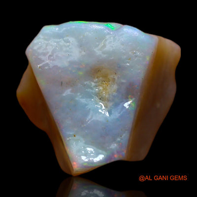Natural Untreated Fire Opal Loose Gemstone Fancy Rough From Australia 5.00 Cts 12x10x6 mm RB-539
