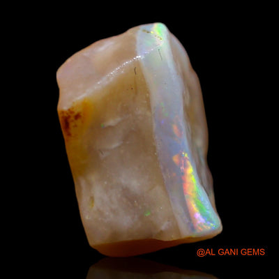 Natural Untreated Fire Opal Loose Gemstone Fancy Rough From Australia 5.00 Cts 12x10x6 mm RB-539