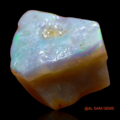 Natural Untreated Fire Opal Loose Gemstone Fancy Rough From Australia 5.00 Cts 12x10x6 mm RB-539