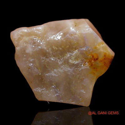 Natural Untreated Fire Opal Loose Gemstone Fancy Rough From Australia 5.00 Cts 12x10x6 mm RB-539