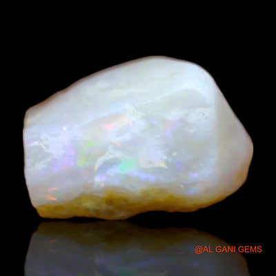 Natural Untreated Fire Opal Loose Gemstone Fancy Rough From Australia 5.00 Cts 12x11x6 mm RB-541