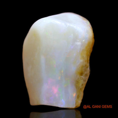 Natural Untreated Fire Opal Loose Gemstone Fancy Rough From Australia 5.00 Cts 12x11x6 mm RB-541