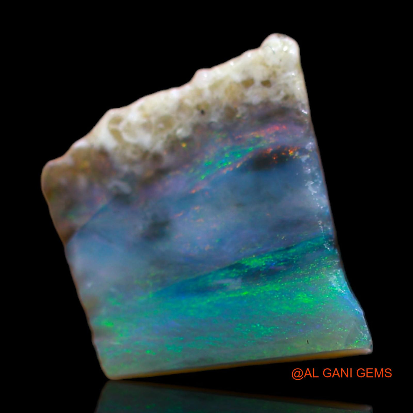 3.00 Cts Natural Australian Fire Opal Loose Gemstone Fancy Rough 11x9x4 mm RB-551