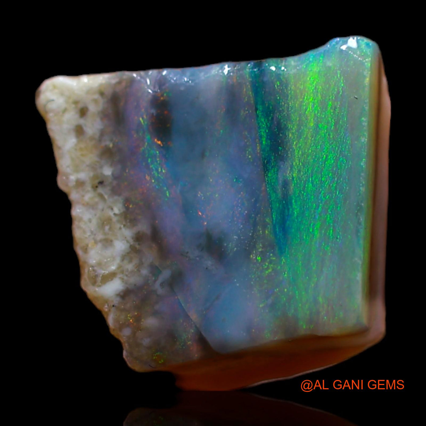 3.00 Cts Natural Australian Fire Opal Loose Gemstone Fancy Rough 11x9x4 mm RB-551