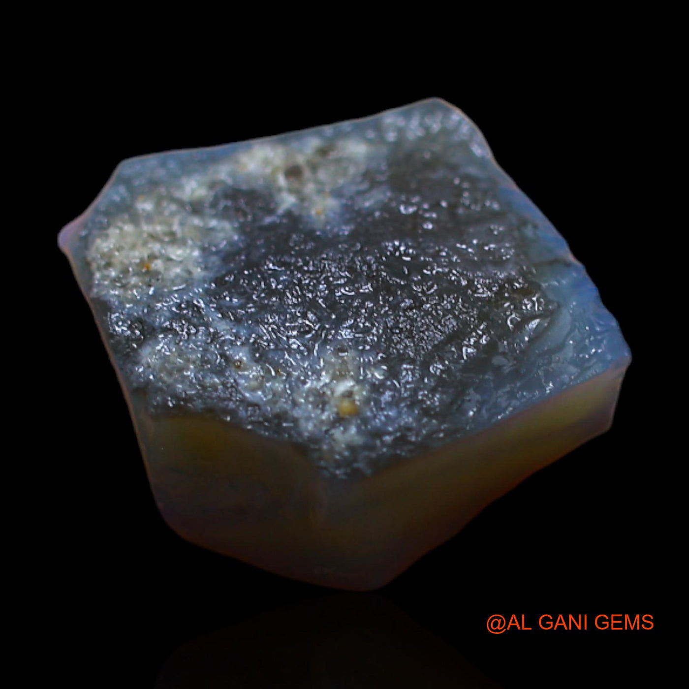 5.00 Cts Natural Australian Fire Opal Loose Gemstone Fancy Rough 10x10x5 mm RB-554