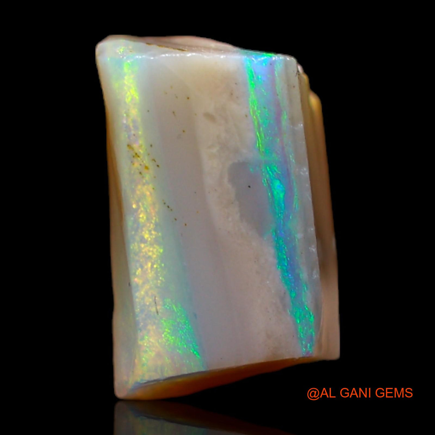 5.00 Cts Natural Australian Fire Opal Loose Gemstone Fancy Rough 10x9x6 mm RB-555