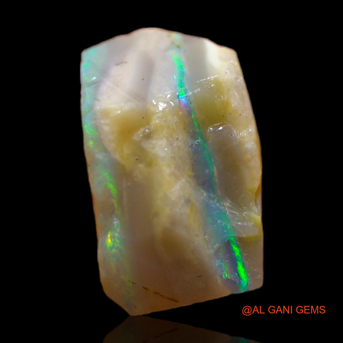 5.00 Cts Natural Australian Fire Opal Loose Gemstone Fancy Rough 10x9x6 mm RB-555