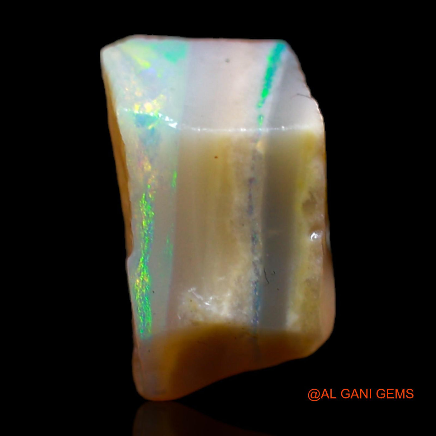5.00 Cts Natural Australian Fire Opal Loose Gemstone Fancy Rough 10x9x6 mm RB-555