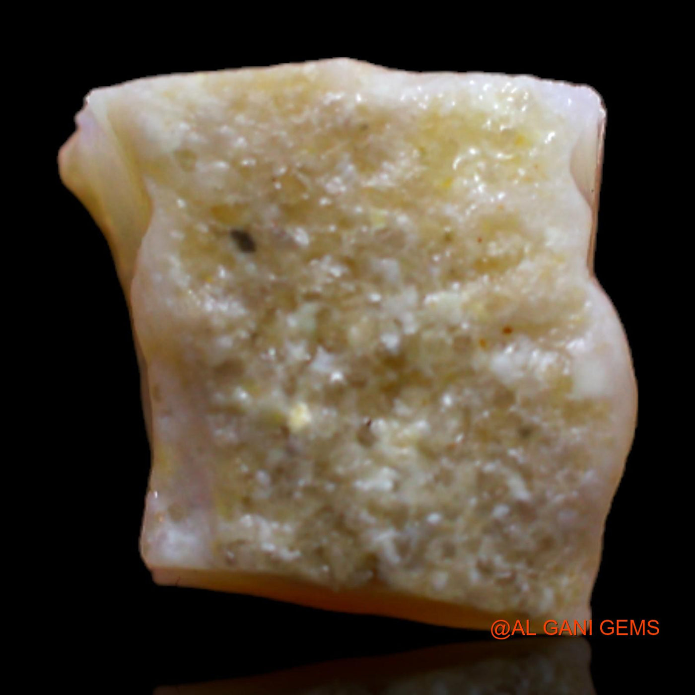 5.00 Cts Natural Australian Fire Opal Loose Gemstone Fancy Rough 9x9x6 mm RB-556