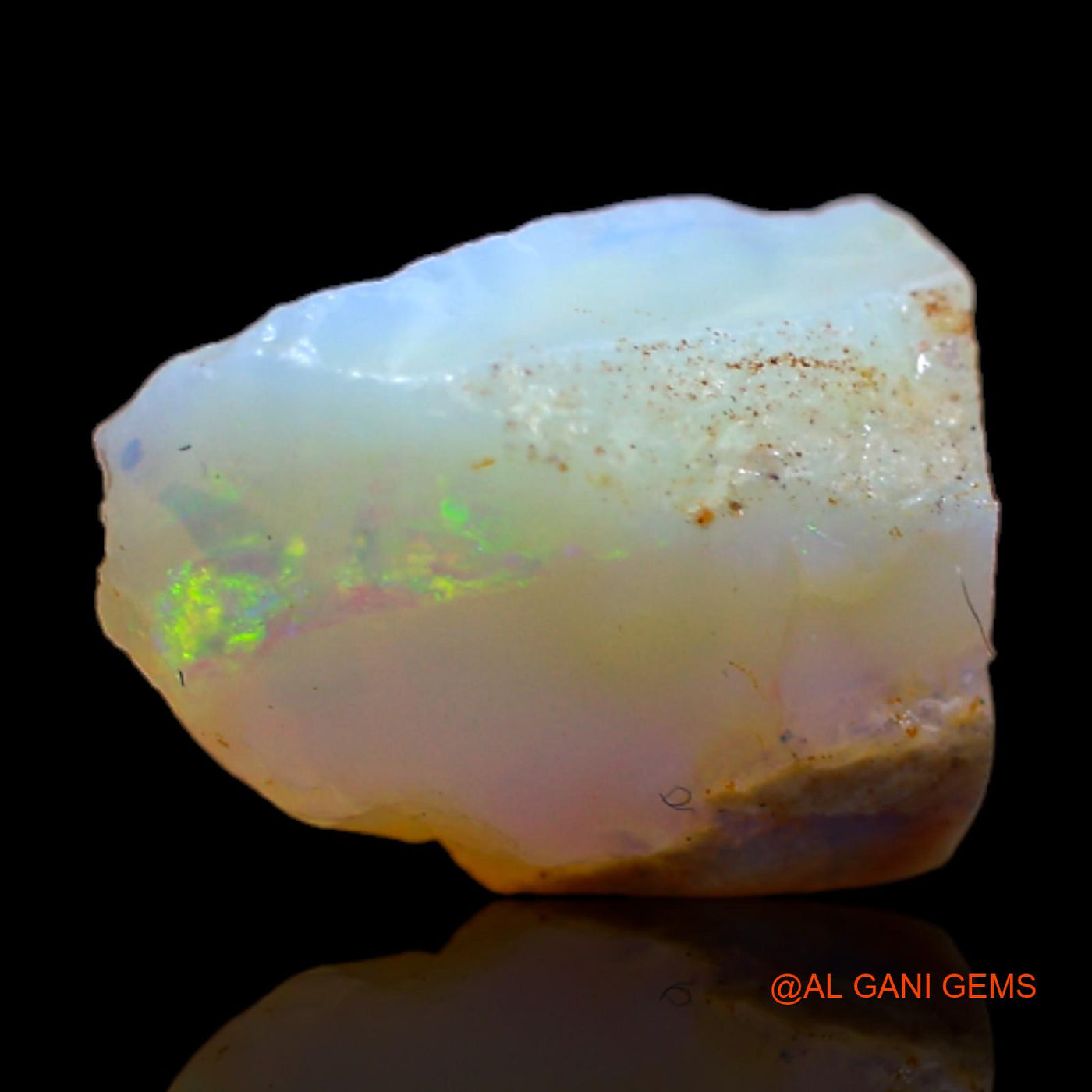 3.00 Cts Natural Australian Fire Opal Loose Gemstone Fancy Rough 11x8x7 mm RB-557