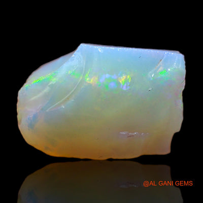 3.00 Cts Natural Australian Fire Opal Loose Gemstone Fancy Rough 11x8x7 mm RB-557