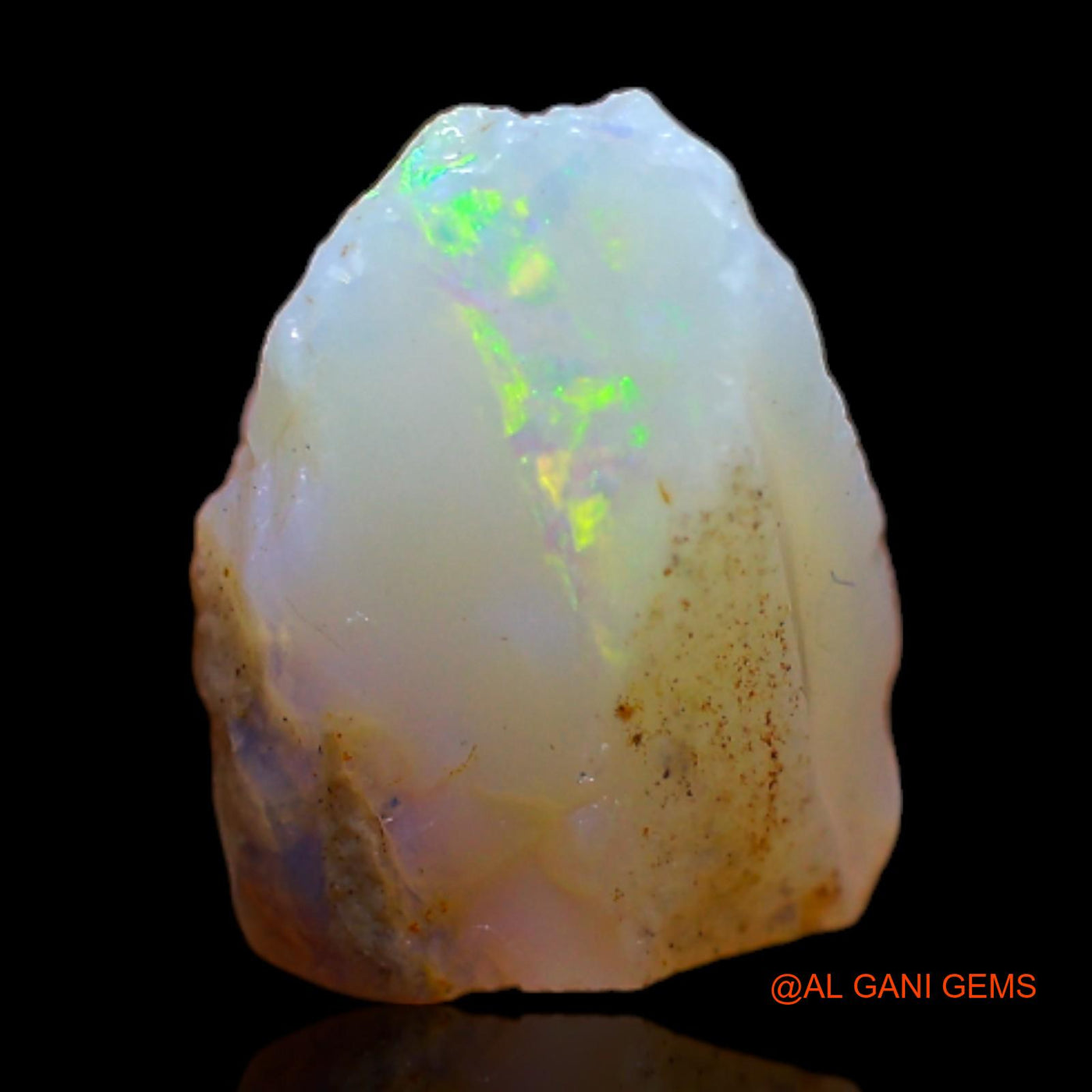 3.00 Cts Natural Australian Fire Opal Loose Gemstone Fancy Rough 11x8x7 mm RB-557