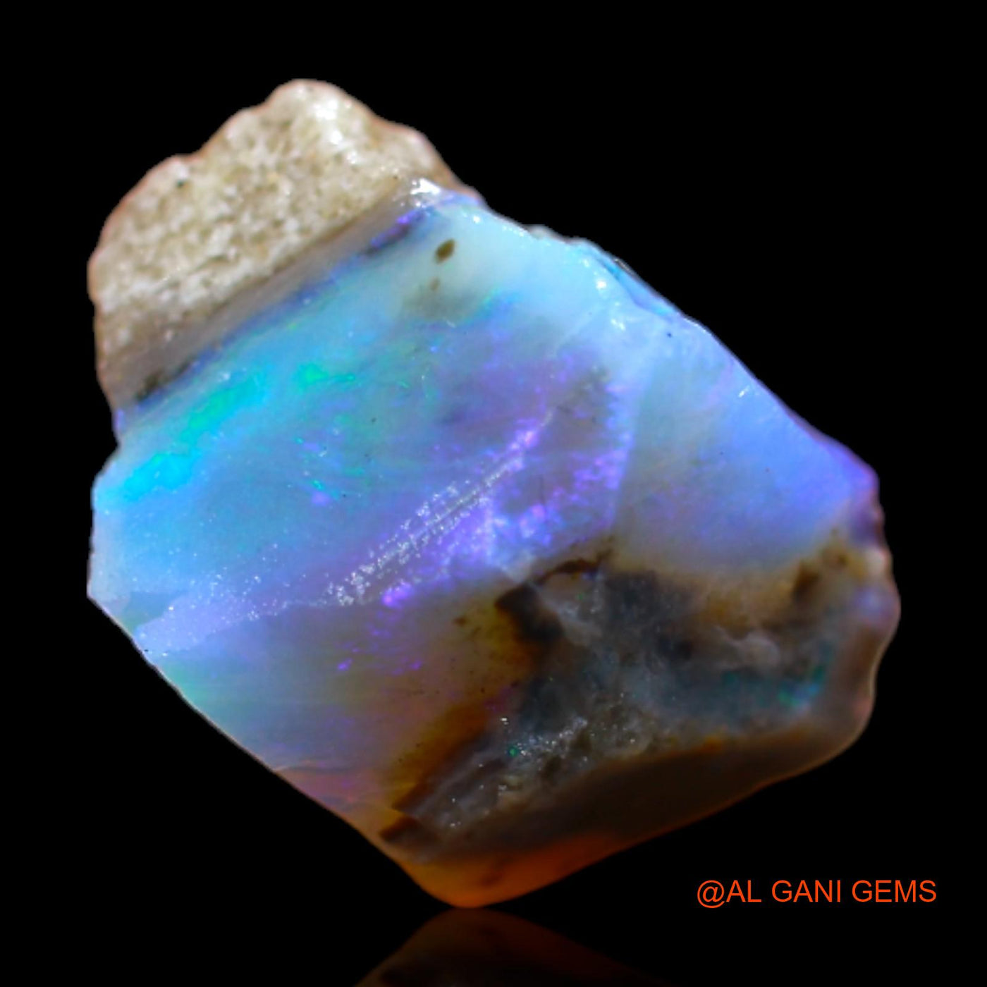 3.00 Cts Natural Australian Fire Opal Loose Gemstone Fancy Rough 13x8x5 mm RB-559