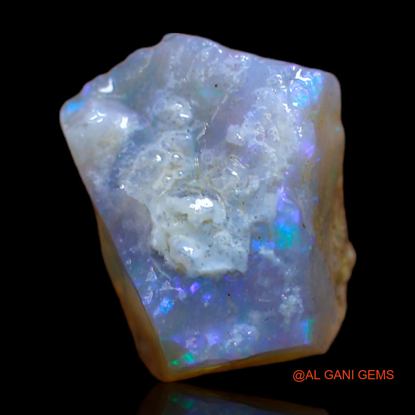 3.00 Cts Natural Australian Fire Opal Loose Gemstone Fancy Rough 11x8x5 mm RB-560