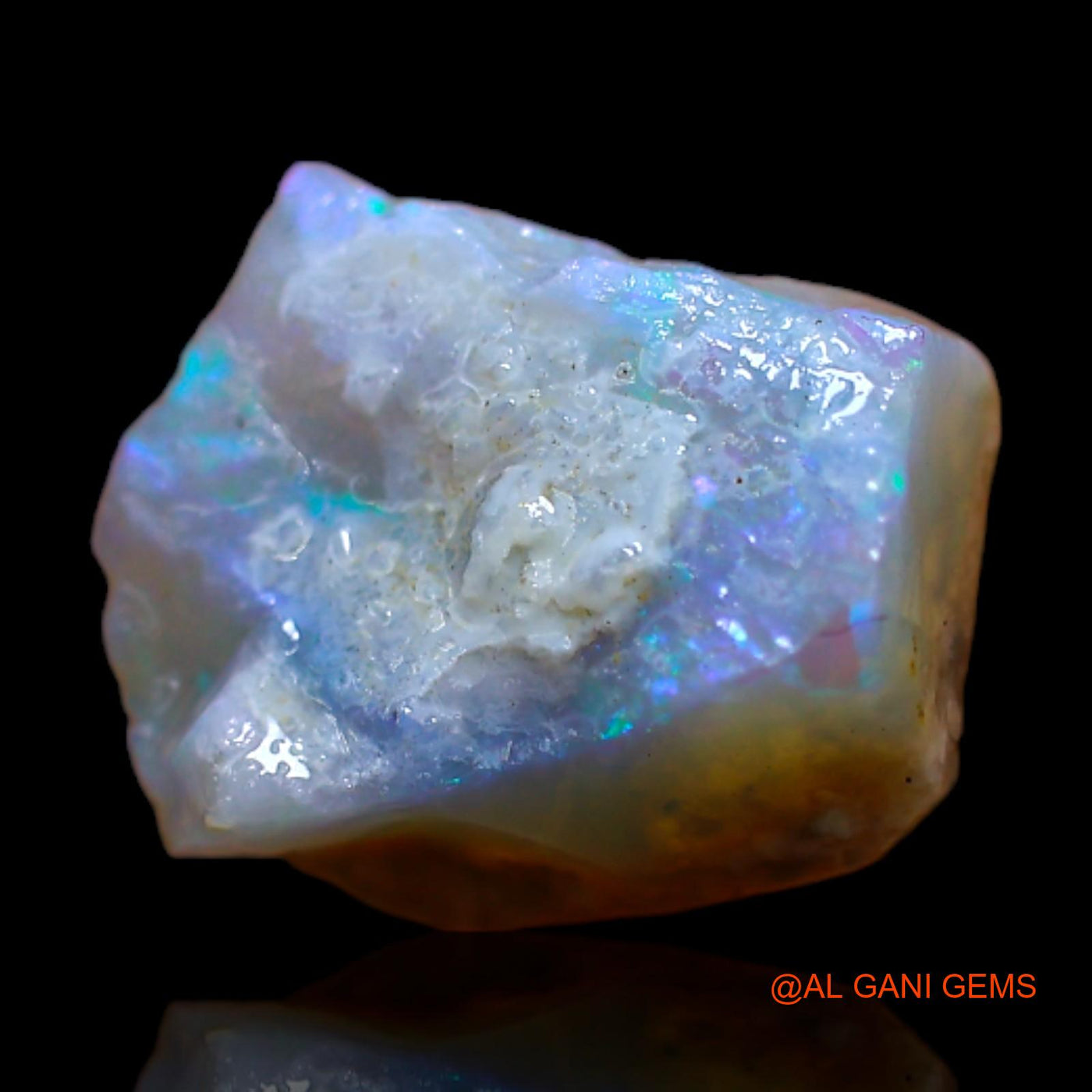 3.00 Cts Natural Australian Fire Opal Loose Gemstone Fancy Rough 11x8x5 mm RB-560