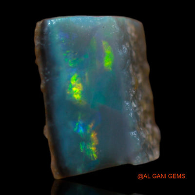 Natural Fire Opal Gemstone 2.40 Cts Loose Fancy Rough From Australia 9x9x5 mm RB-572